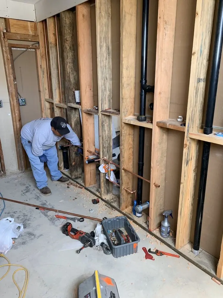 Commercial rough-in plumbing for Water Heater Replacement in Picadilly Ridge